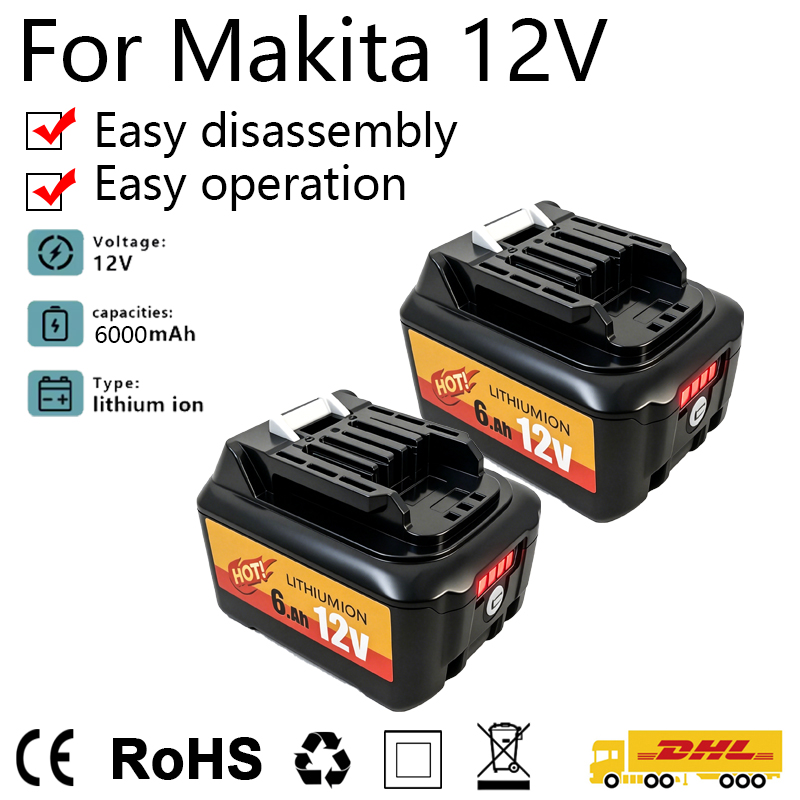 Makita Drill Hp1640 - Bateria Recarregável de Íons de Lítio