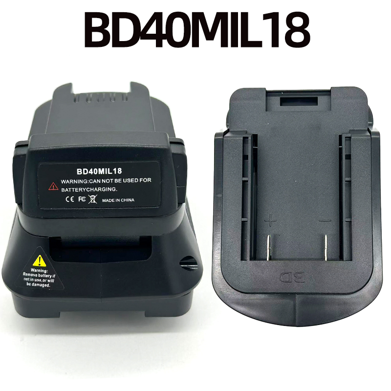 Black+Decker Tool Cordless - Adaptador de Bateria para Ferramentas Elétricas