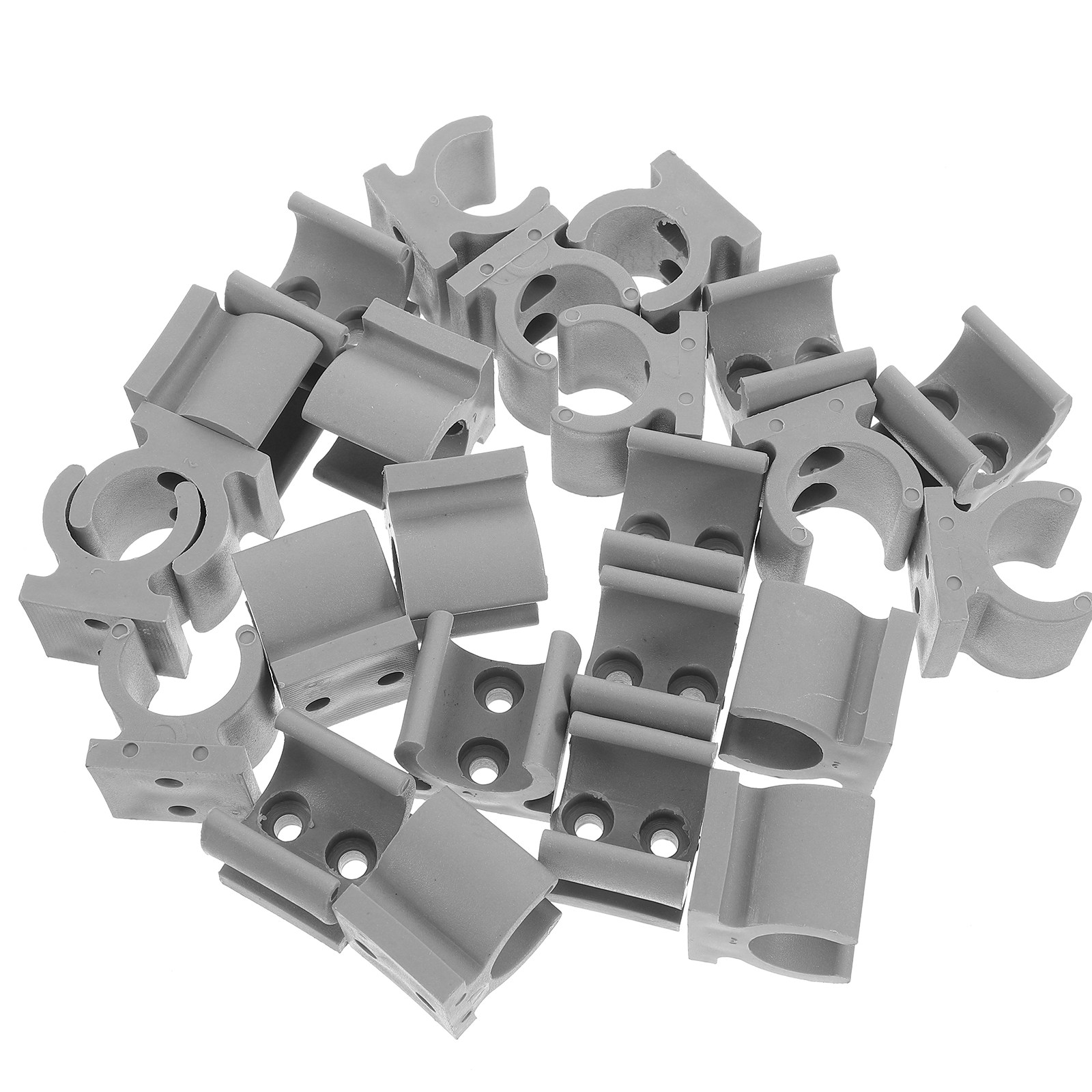 24 Peças de Grampos de Tubo Pl - Plastic Pipe Clip avaliação e preço
