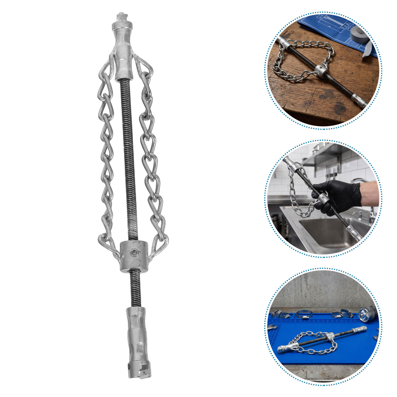 2 unidades de ferramenta de li - Drain Snake Flexible avaliação e preço