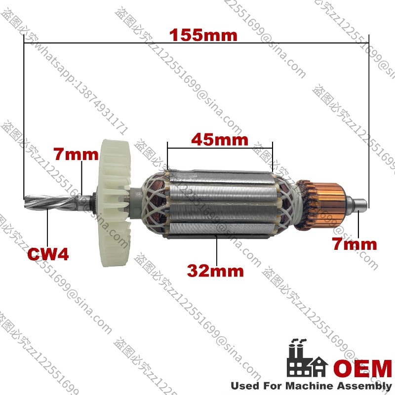 Rotor de Armadura (Âncora) par - Makita Drill Hp1640 avaliação e preço